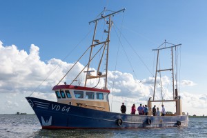 Vissersboot van palingvissers uit Volendam